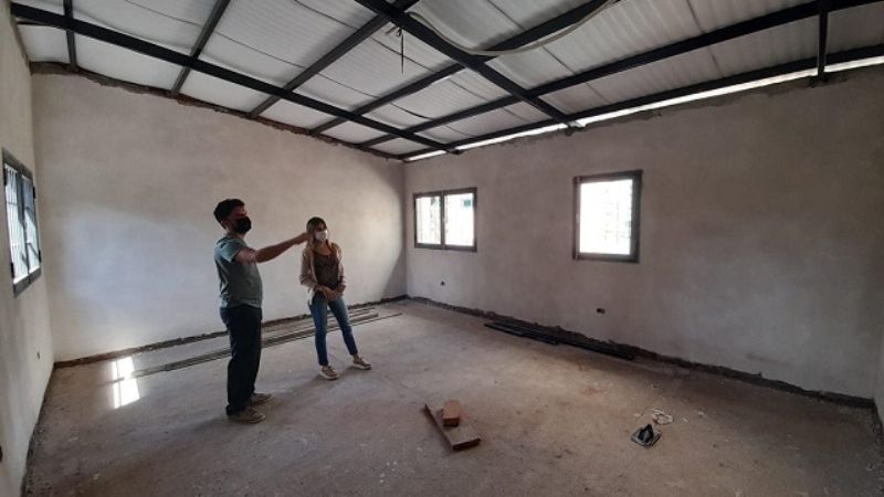 Avanza obra de jardín de infantes