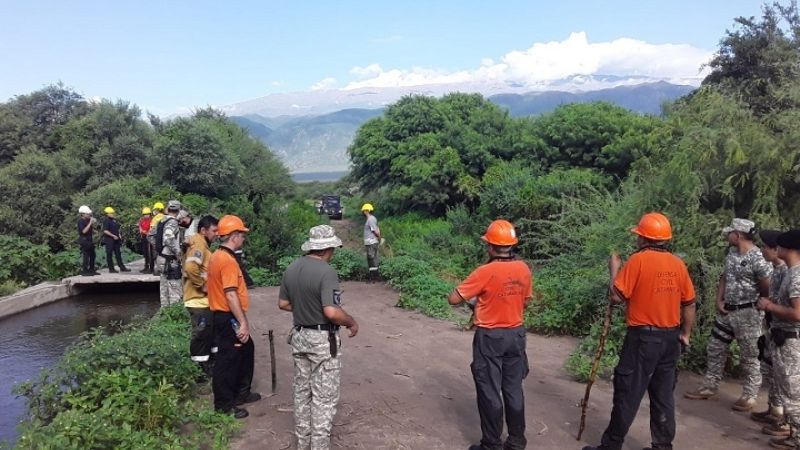 Continua la búsqueda de la persona desaparecida