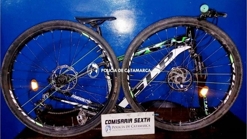 Demoran a un adolescente por el robo de una bicicleta