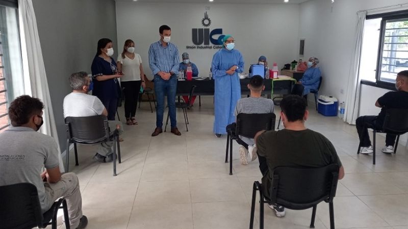 Habilitaron nodo de vacunación en El Pantanillo