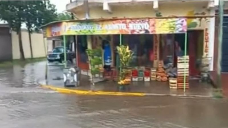 Nuevamente problemas por la lluvia en la Capital