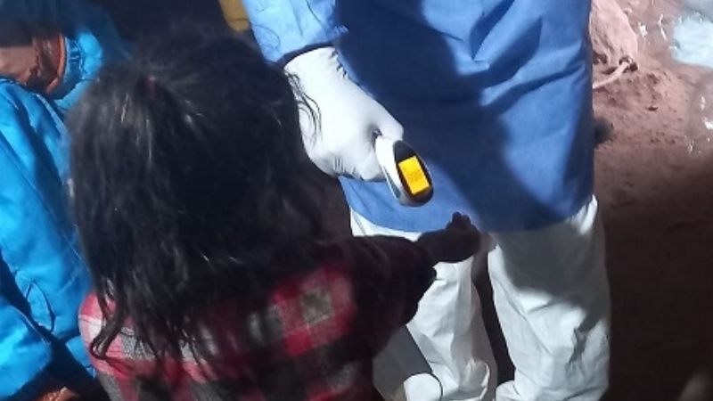 Asisten a tres nenes con Covid en un paraje alejado de Fiambalá