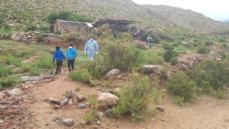 Asisten a tres nenes con Covid en un paraje alejado de Fiambalá