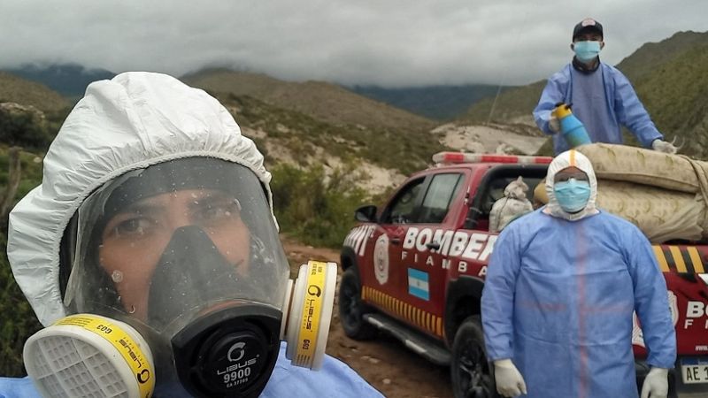 Asisten a tres nenes con Covid en un paraje alejado de Fiambalá