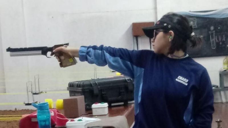 Joven catamarqueña convocada a la Selección de Tiro