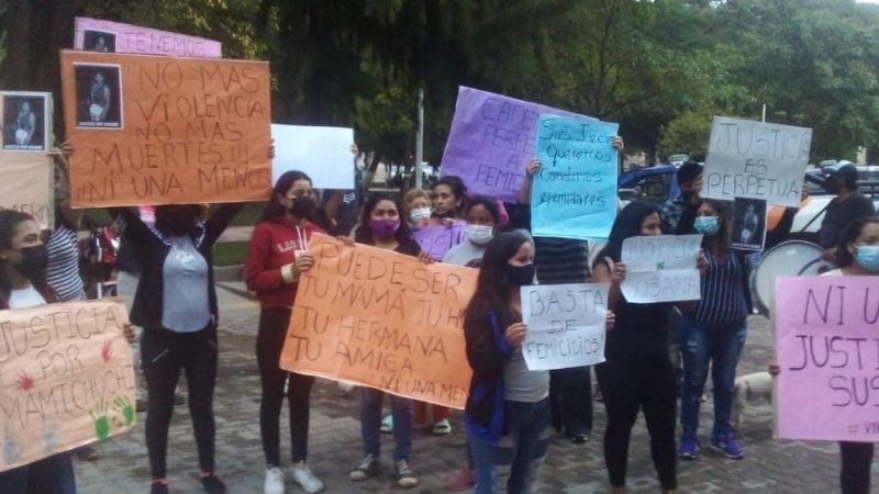 Marcha en Belén por el femicidio de Susana Romero
