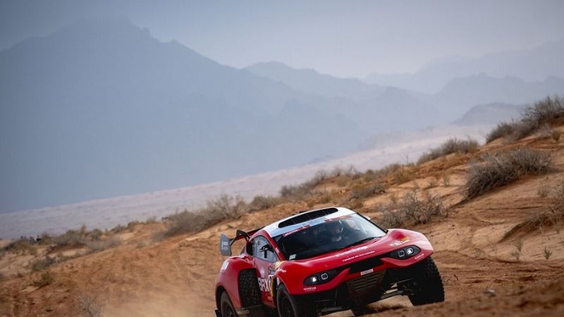 El argentino Andújar ganó la 2da. etapa en cuatriciclos