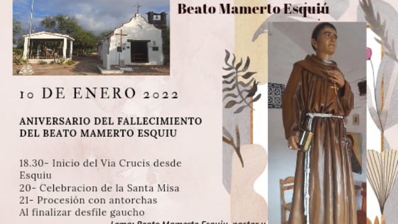 Celebraciones por el aniversario de la muerte del Beato Esquiú