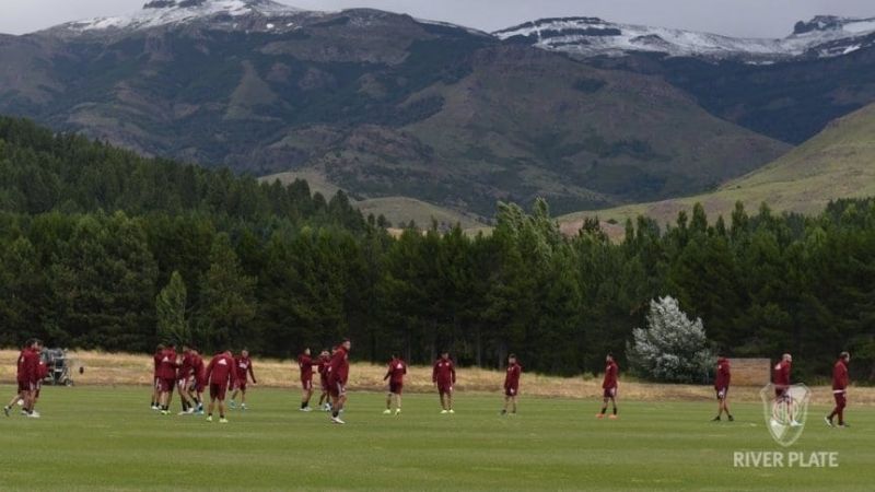 River cambió Miami por San Martín de los Andes