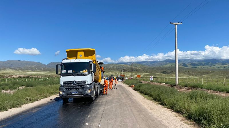Comenzó obra de pavimentación de la Ruta 1 a Aconquija