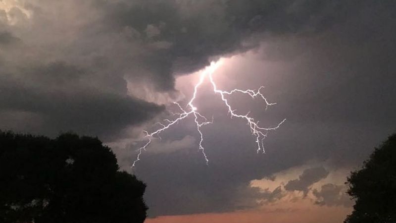 Alerta meteorológica por tormentas en el Oeste provincial