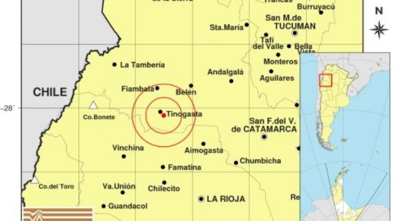 Dos temblores en las últimas horas