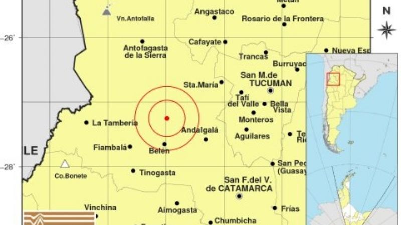 Dos temblores en las últimas horas