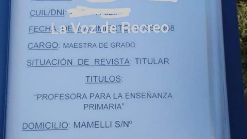 Robo y destrozos en una escuela de Recreo