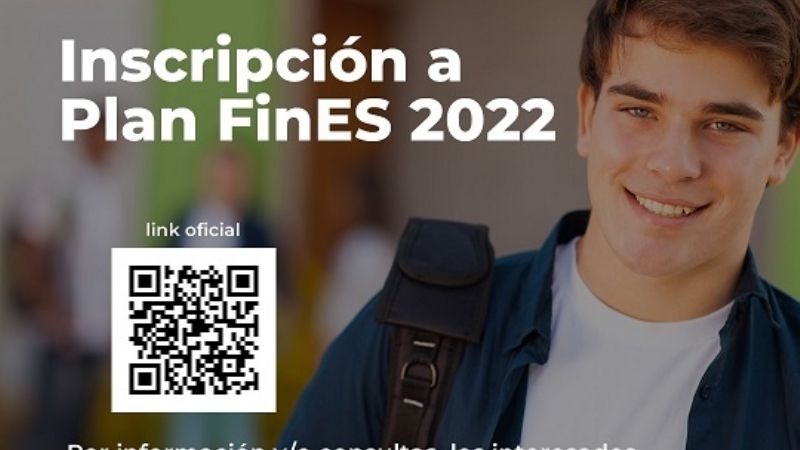 Nueva convocatoria para terminar la escuela con FinES 2022