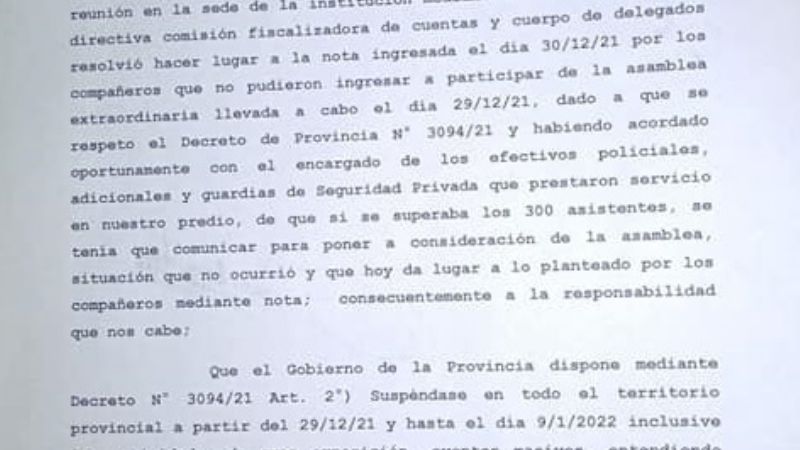 El SOEM hará de nuevo la asamblea extraordinaria