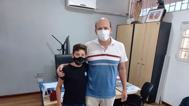 Apoyo de Deportes pata el nadador Stéfano Nicola