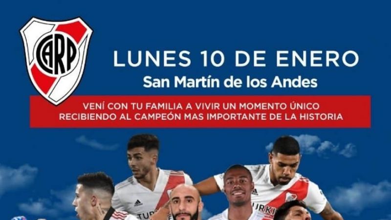 En San Martín de los Andes preparan una gran bienvenida
