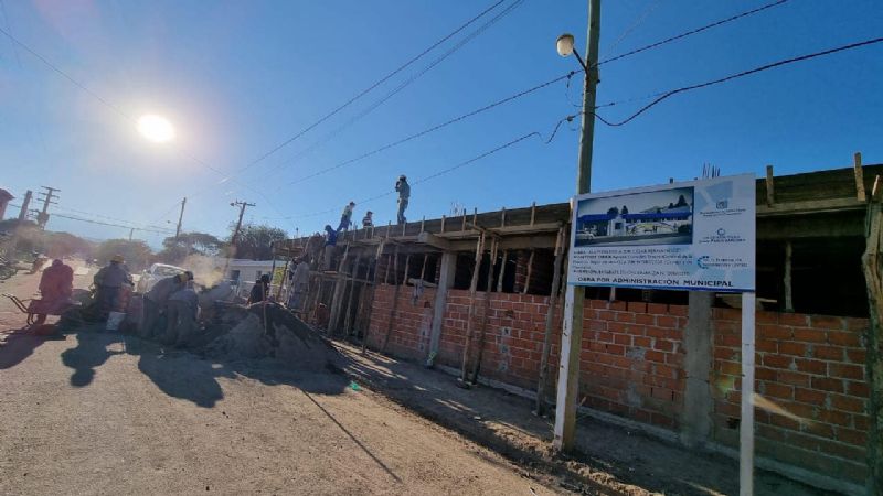 Gran avance de histórica obra para Santa María