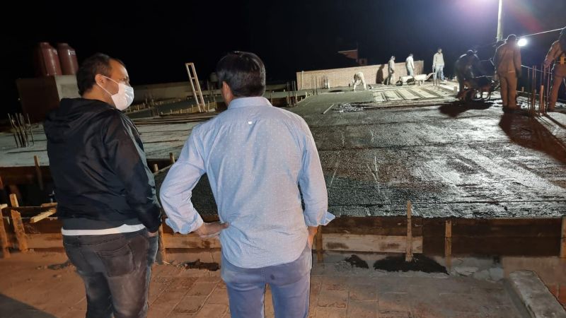 Gran avance de histórica obra para Santa María