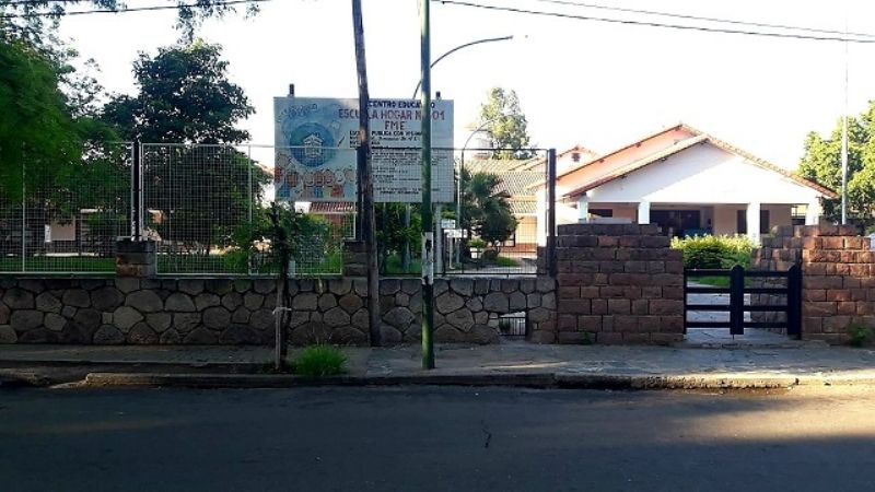 Avanzan los trabajos del cerramiento perimetral del Hogar Escuela