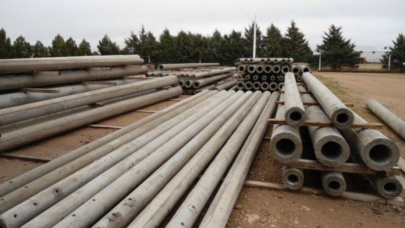 Recuperan postes de cemento robados a EC SAPEM