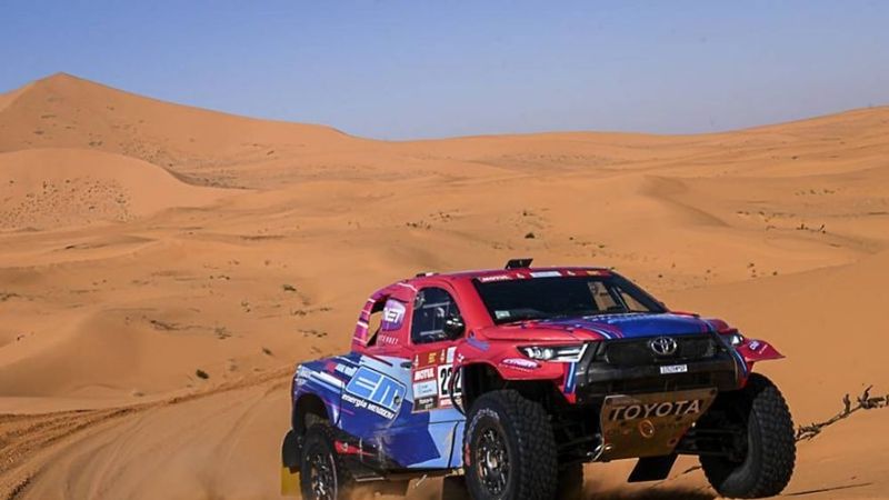 Lucio Álvarez volvió al podio de autos en la general