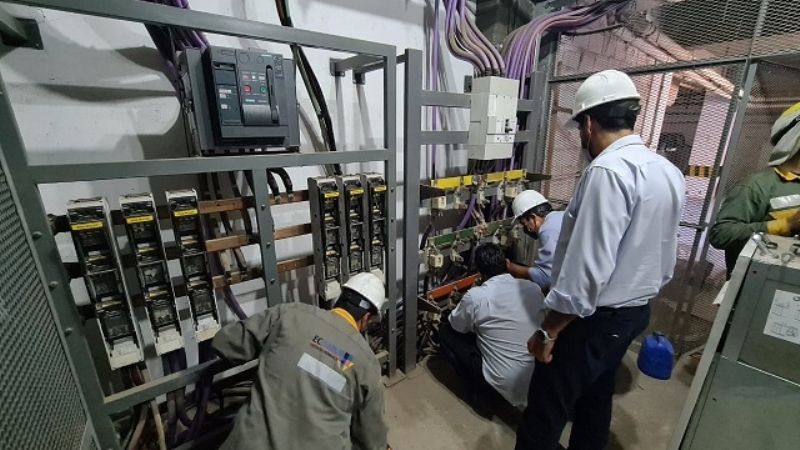 Se restableció la energía en el microcentro