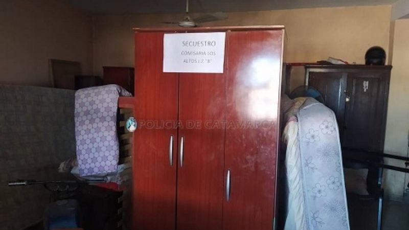 Recuperan varios elementos sustraídos en Los Altos