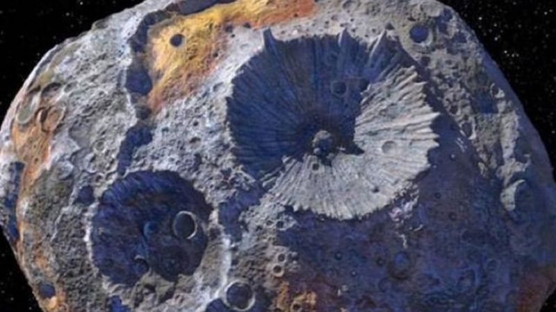 La NASA estudiará un asteroide que vale más que la economía mundial