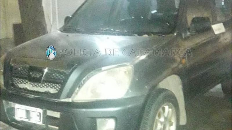 Secuestran una camioneta abandonada