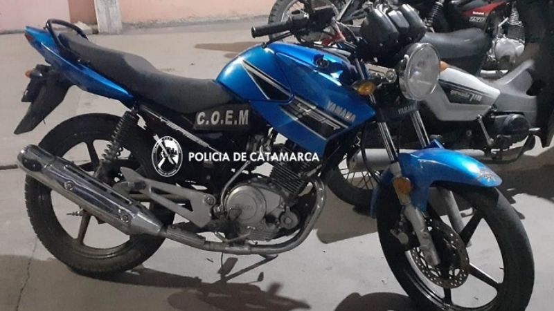Robaron una moto y a través de las cámaras del 911 la recuperaron