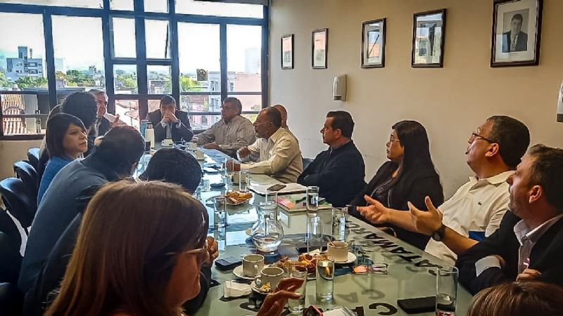 Obras y Servicios Públicos recibió al Ministro de Infraestructura