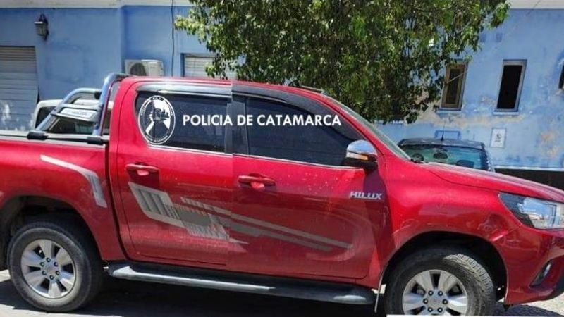 Secuestran una camioneta adulterada