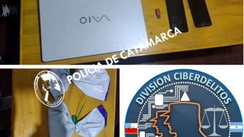 Secuestran elementos vinculados a un hecho de Grooming