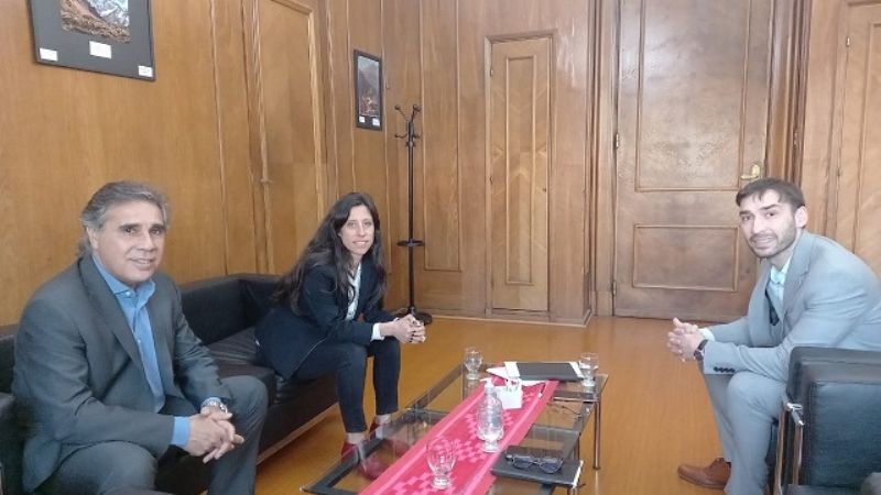 Chico se reunió con el secretario de Provincias