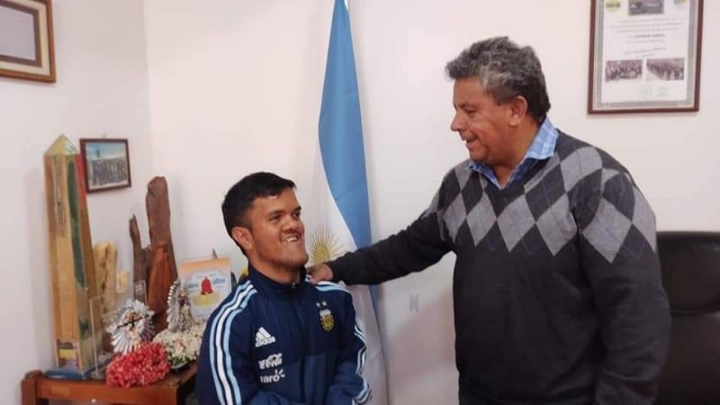 Edi Barrionuevo recibió apoyo para viajar a España