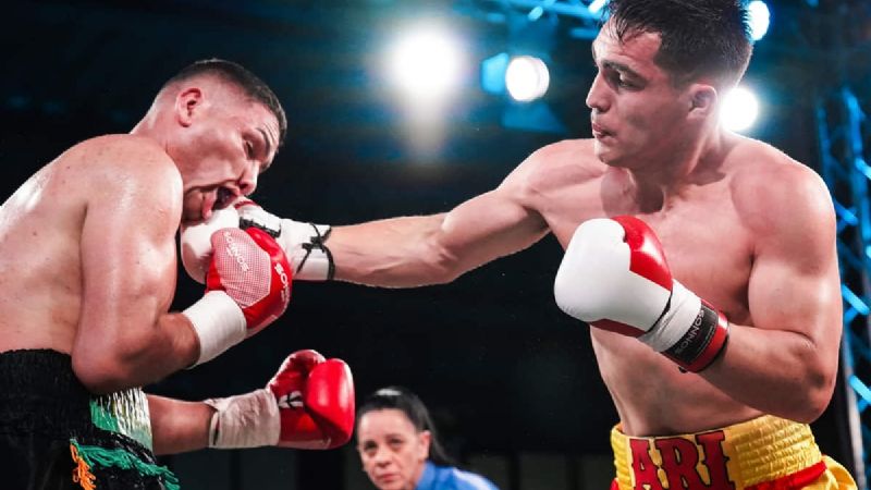 Maidana se lució sobre Gómez, Reggiardo fulminó a Ayala, y ambos se coronaron en Racing