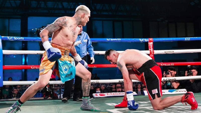 Maidana se lució sobre Gómez, Reggiardo fulminó a Ayala, y ambos se coronaron en Racing