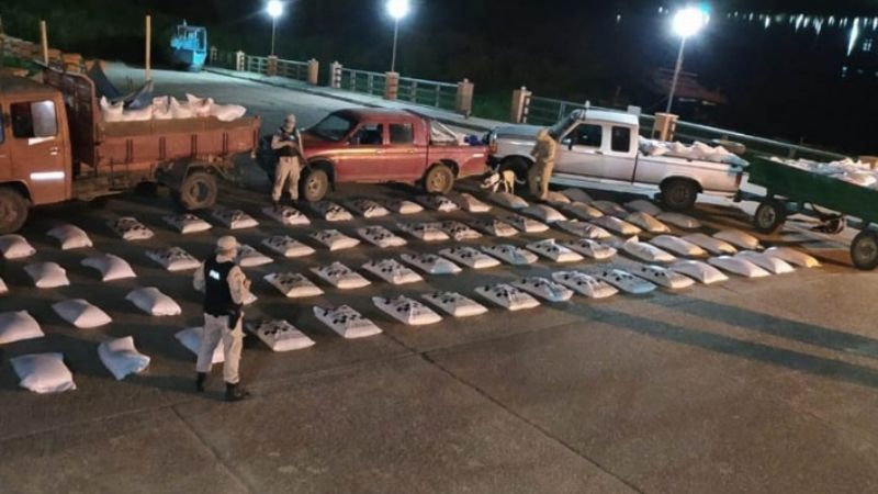 Detectan pasos no habilitados que se utilizan para el contrabando de soja