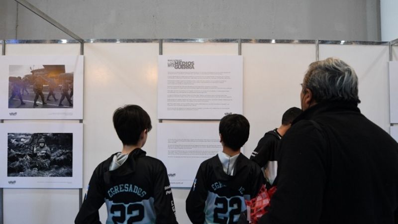 La muestra “Malvinas, los Medios de la Guerra” se puede ver en la Feria del Libro