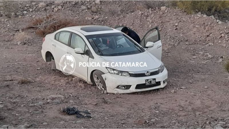 Accidente vial en Tinogasta