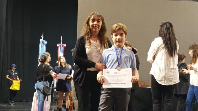 Medalla de plata para alumno de Catamarca
