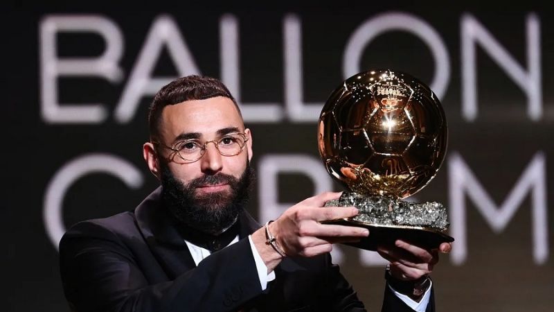 Karim Benzema obtuvo el Balón de Oro 2022