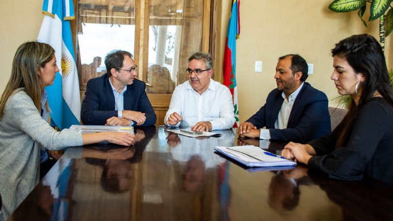 Aporte financiero para obras en Santa María