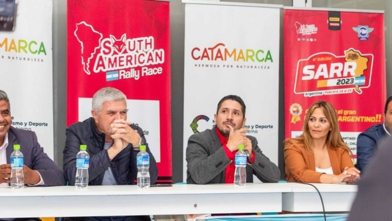Se presentó en Catamarca el South American Rally Race