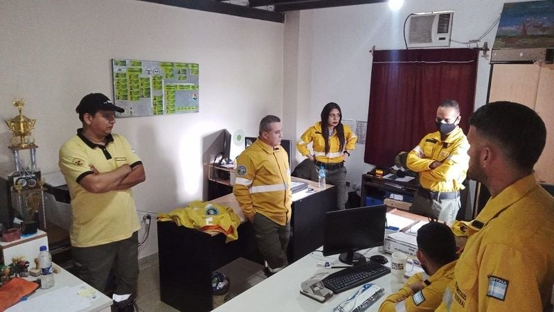 Brigadistas parten a Salta