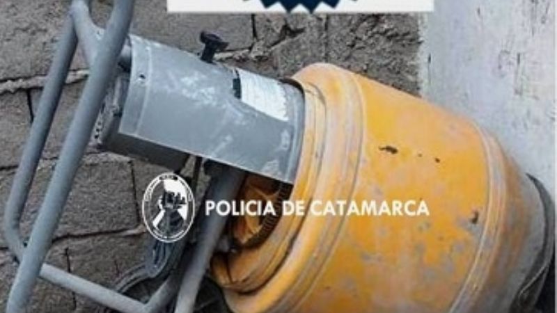 Recuperan una hormigonera