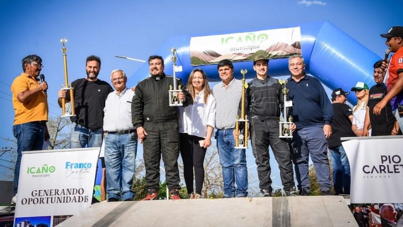 Juan Cruz Nazareno ganó el Rally de Icaño