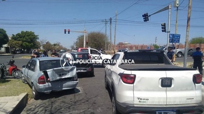 Conductor alcoholizado provocó choque en cadena